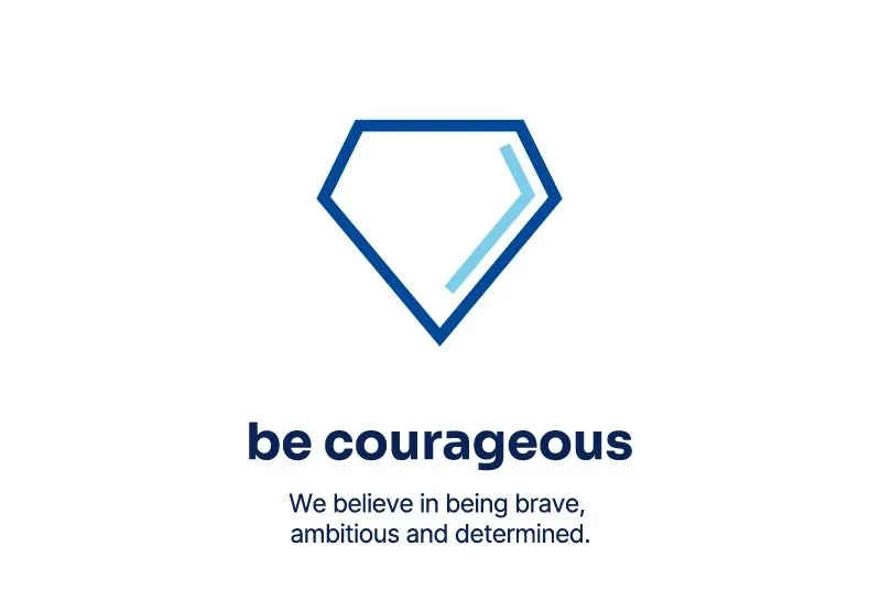 Be courageous